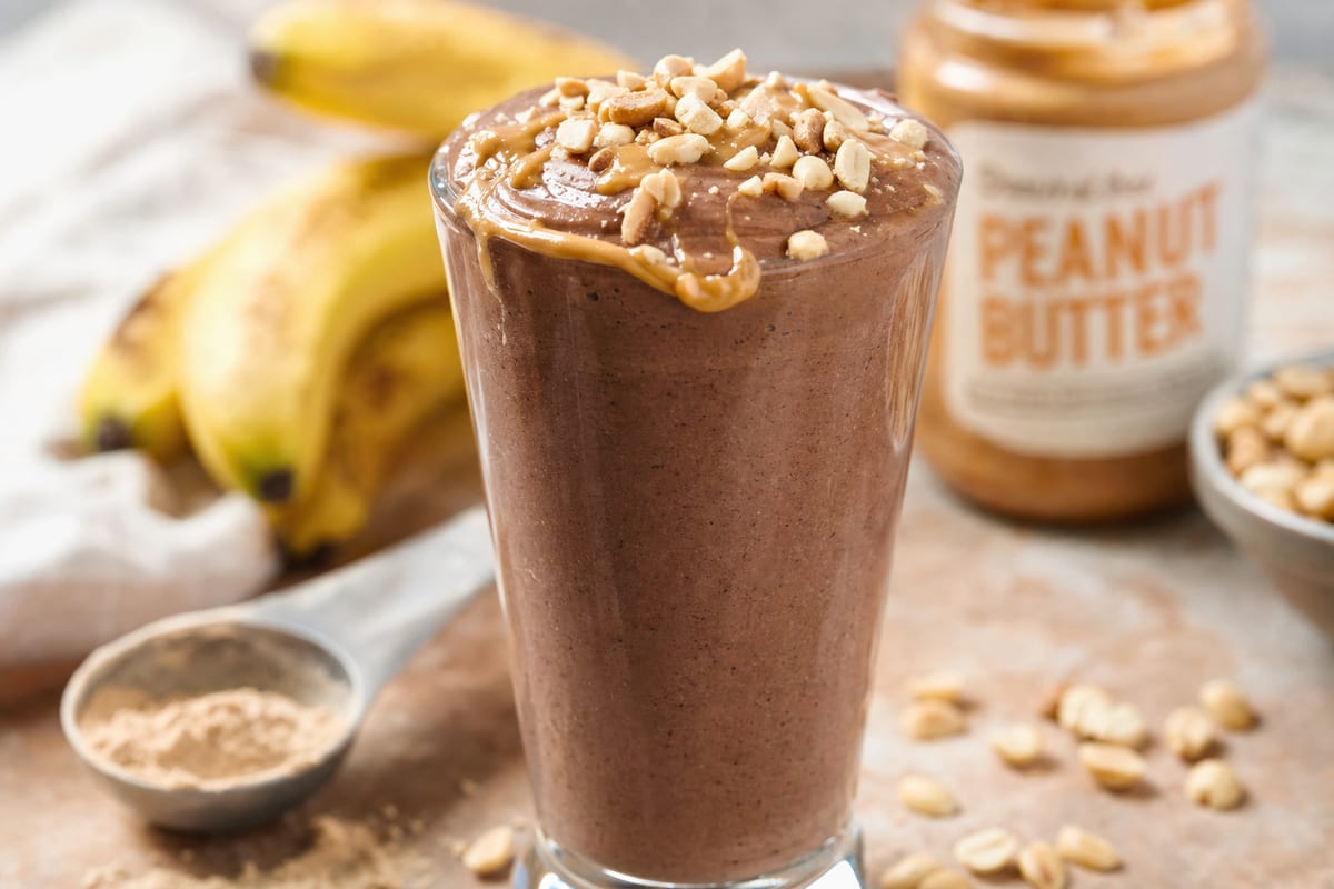 Chocolate Peanut Butter Protein Shake